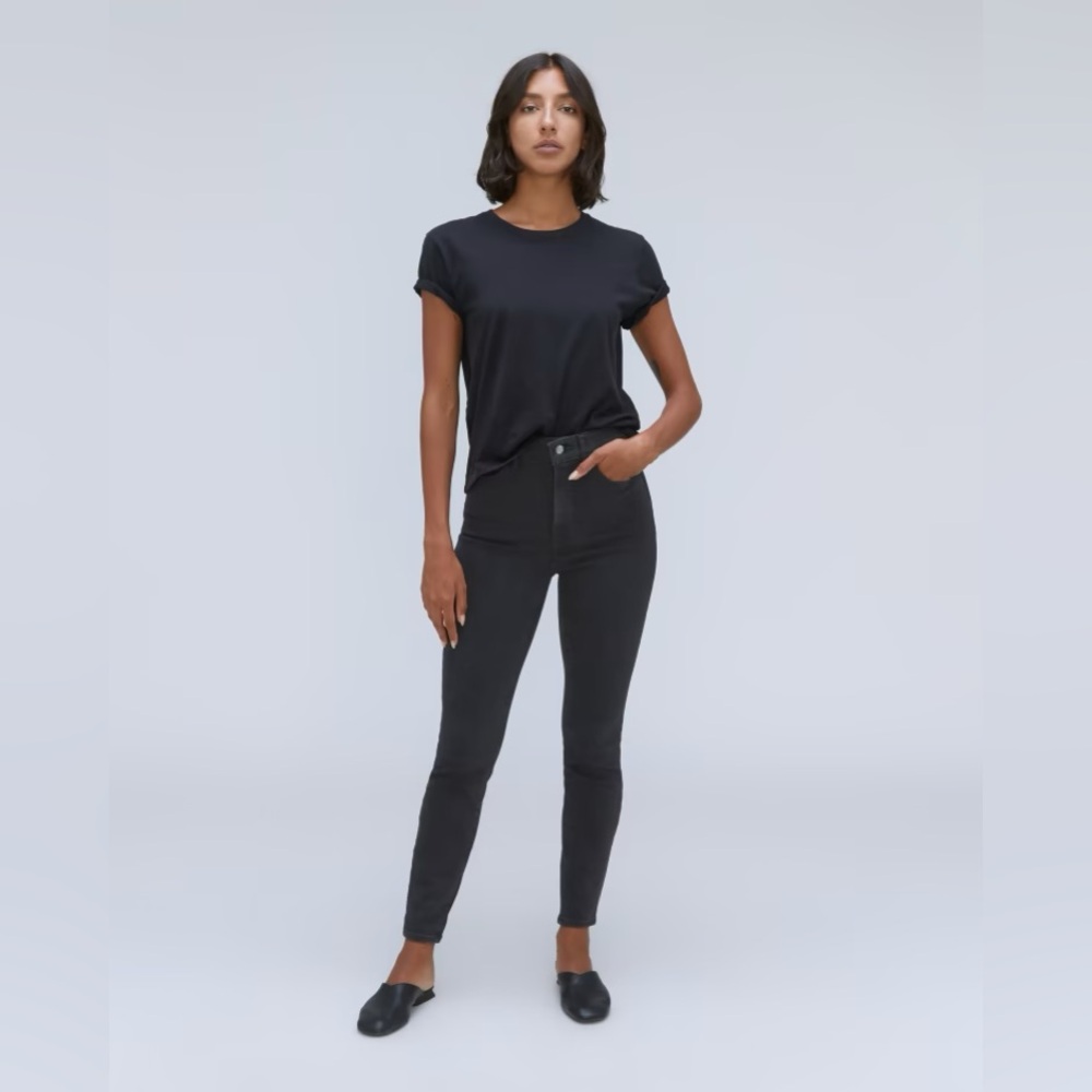 Everlane The Way High Skinny Jeans In Ash - Picture 2 of 6